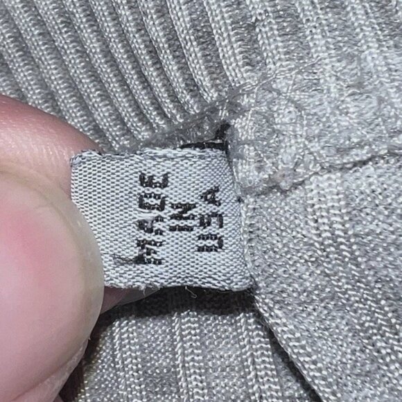 VTG Marithe Francois Girbaud Long Sleeve Light Sweater Heavy Shirt Size L USA - Picture 7 of 9